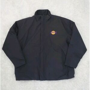 Vintage 90's NBA Los Angeles LA Lakers Full Zip Heavyweight Jacket Time Out 2XL